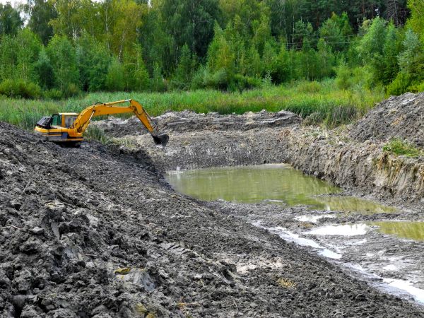 Fish Pond Digging in Youngstown