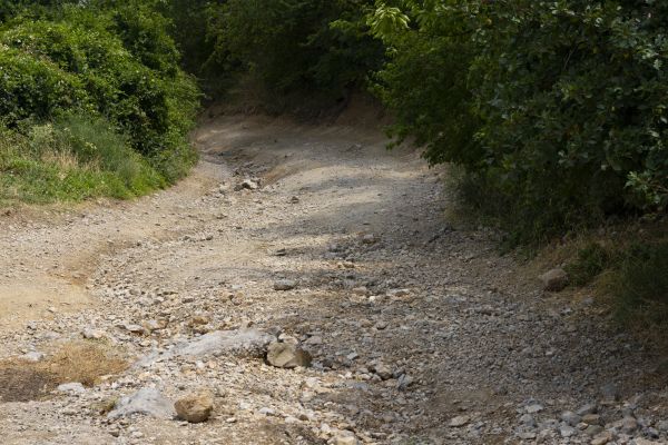 Gravel Road Pothole Repair in Youngstown