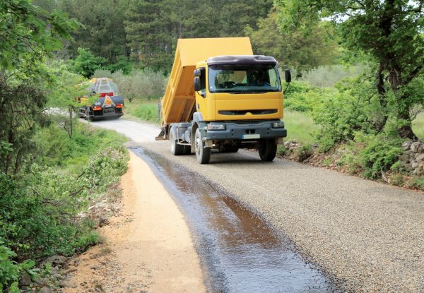 Gravel Road Maintenance in Youngstown