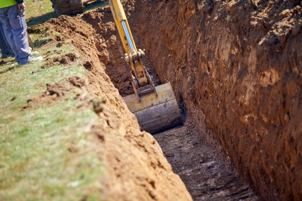 Ditch Excavation in Youngstown