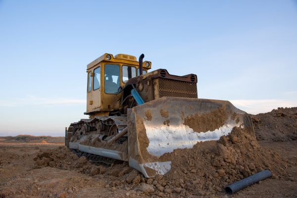 Bulldozer Land Grading in Youngstown